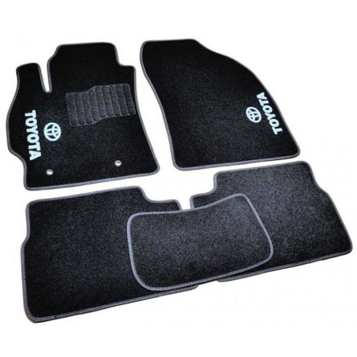 Коврики в салон для Toyota Corolla 2007-2012, велюровые (Фортуна)