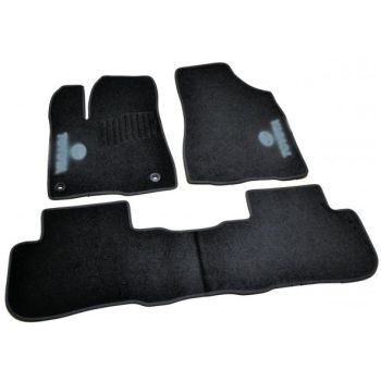 Коврики в салон для Toyota Highlander '14-, велюровые (Фортуна)