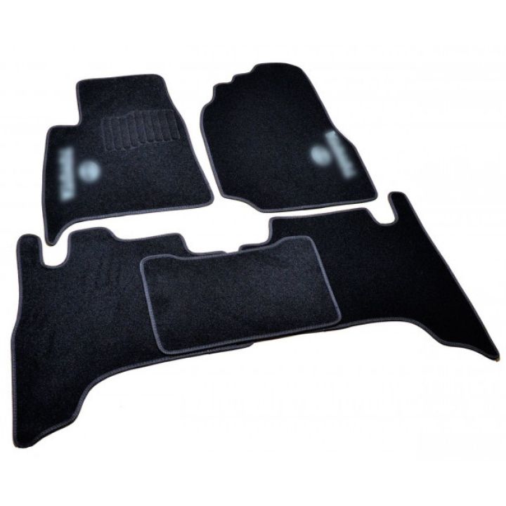 Коврики в салон для Toyota Land Cruiser 100 '98-07, велюровые (Фортуна)