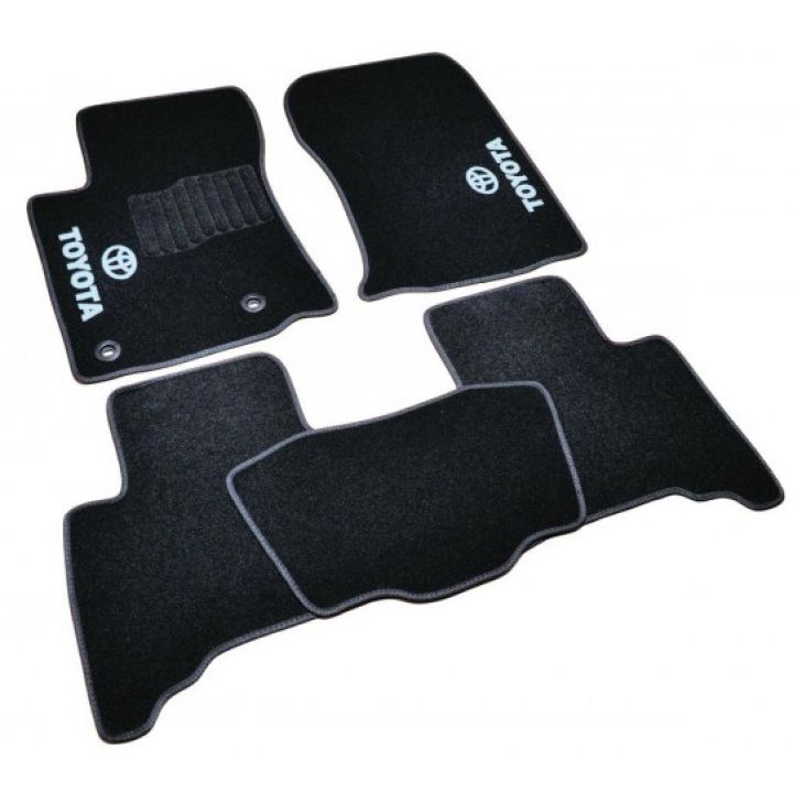 Коврики в салон для Toyota LC Prado 150 '13-, велюровые (Фортуна)