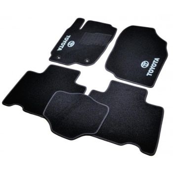 Коврики в салон для Toyota Prius '09-15, велюровые (Фортуна)