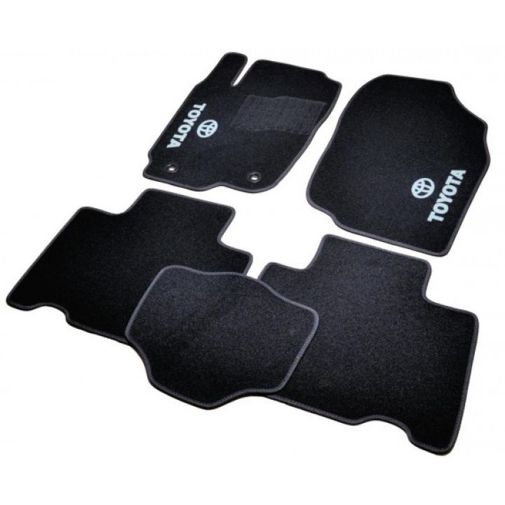 Коврики в салон для Toyota Prius '09-15, велюровые (Фортуна)
