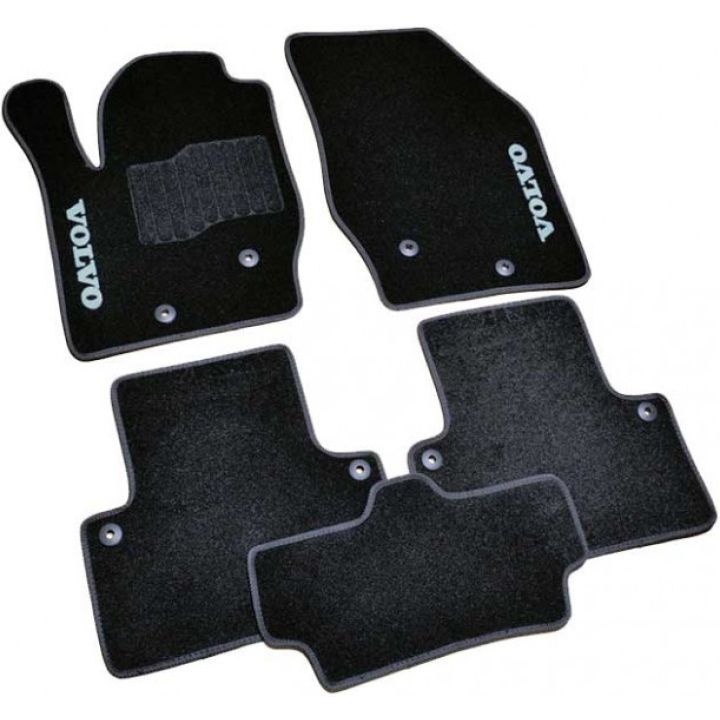 Коврики в салон для Volvo S60 '19-, велюровые (Фортуна)