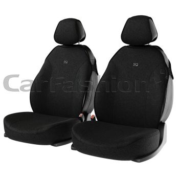 Чехлы (майки) "BINGO FRONT" на передние сиденья, черный (CarFashion)