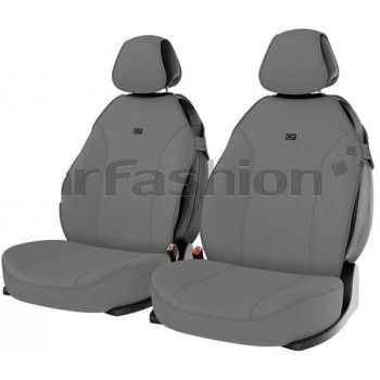 Чехлы (майки) "BINGO FRONT" на передние сиденья, серый/серый/серый (CarFashion)