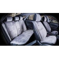 Накидки на сиденья City plus темно-серый CarFashion
