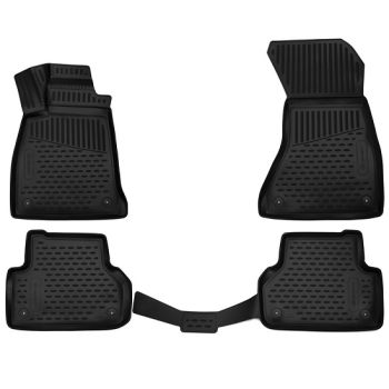 Коврики 3D в салон для Audi A5 с 2017-, полиуретановые Element-Novline