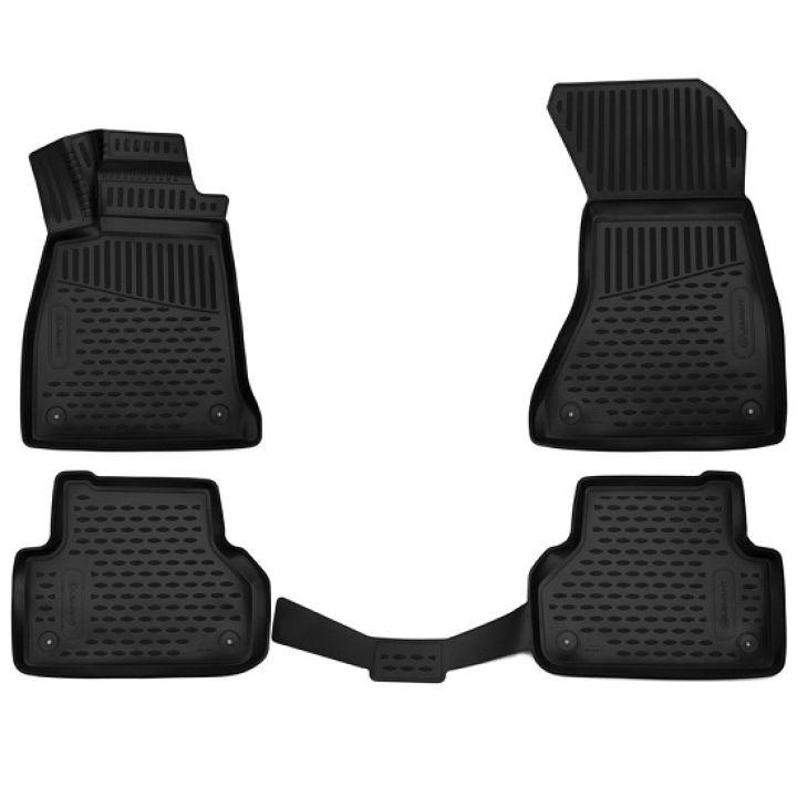 Коврики 3D в салон для Audi A5 с 2017-, полиуретановые Element-Novline