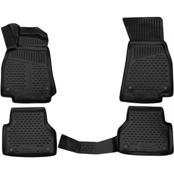 Коврики 3D в салон для Audi A6 (C8) '18-, полиуретановые Element-Novline