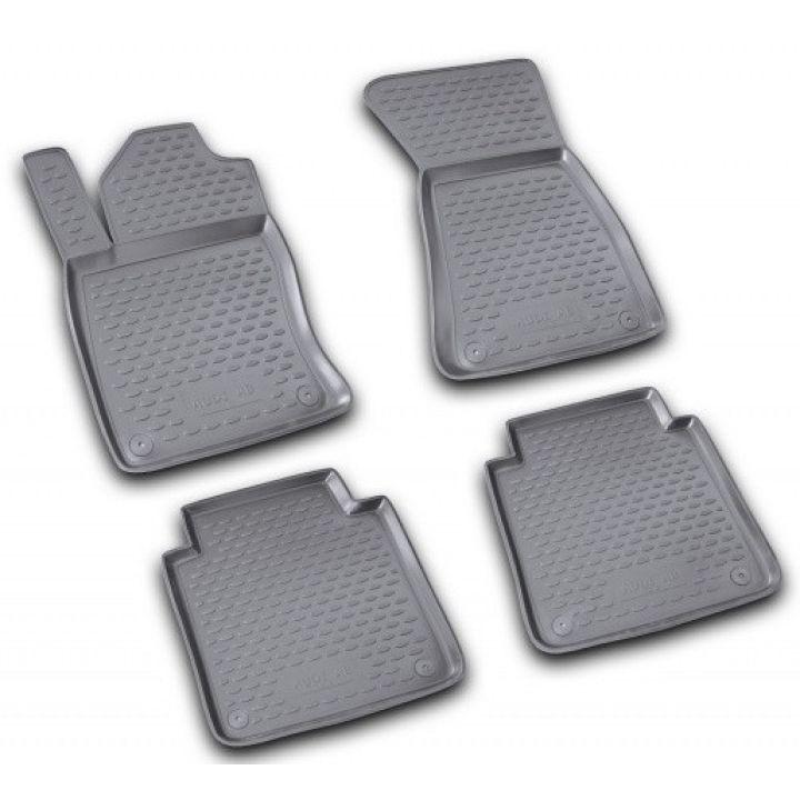 Коврики в салон для Audi A8 '03-10 Long, полиуретановые Element-Novline