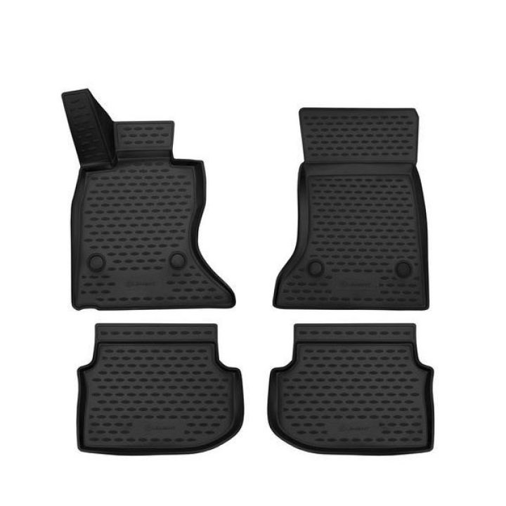 Коврики 3D в салон для BMW 5 F10 / 11 '10-16, полиуретановые Element-Novline