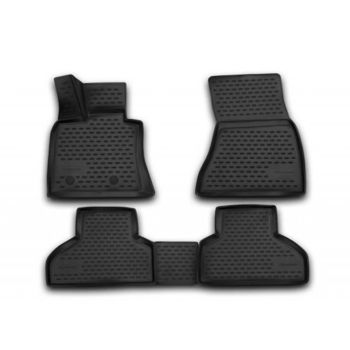 Коврики 3D в салон для BMW X5 F15 '14-18, полиуретановые Element-Novline