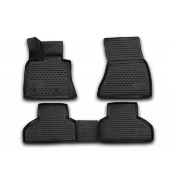 Коврики 3D в салон для BMW X5 F15 '14-18, полиуретановые Element-Novline