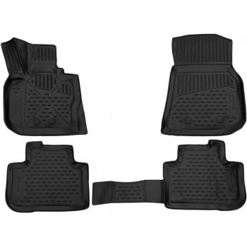 Коврики 3D в салон для BMW X4 G02 '18-, полиуретановые Element-Novline