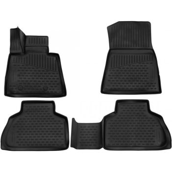 Коврики 3D в салон для BMW X5 G05 '18-, полиуретановые Element-Novline