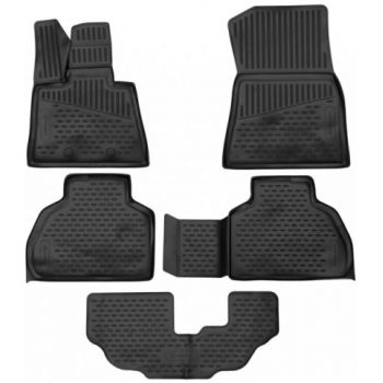 Коврики 3D в салон для BMW X7 G07 '19-, полиуретановые Element-Novline