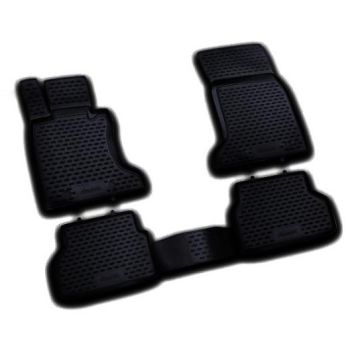 Коврики в салон для BMW 5 E60 '03-10, полиуретановые Element-Novline