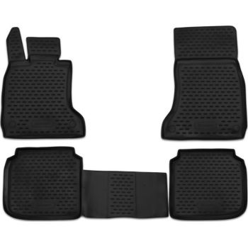 Коврики в салон для BMW 7 F02 '08-15 Long, полиуретановые Element-Novline
