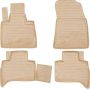 Коврики в салон для BMW X5 E53 '00-07 бежевые, полиуретановые Element-Novline