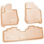 Коврики в салон для Cadillac SRX '11-16 бежевые, полиуретановые Element-Novline