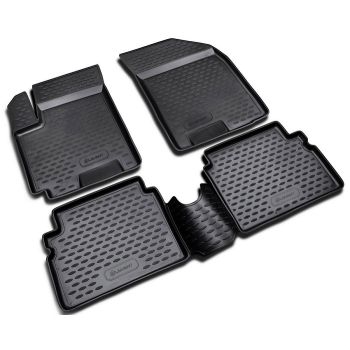 Коврики в салон для Chevrolet Aveo '04-11, полиуретановые Element-Novline