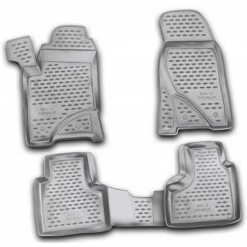 Коврики в салон для Chevrolet Niva '02-, полиуретановые Element-Novline