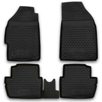 Коврики в салон для Chevrolet Spark '11-, полиуретановые Element-Novline
