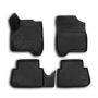 Коврики 3D в салон для Citroen C3 '10-17 Picasso, полиуретановые Element-Novline
