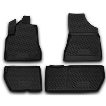 Коврики в салон для Citroen Berlingo '08-18, полиуретановые Element-Novline