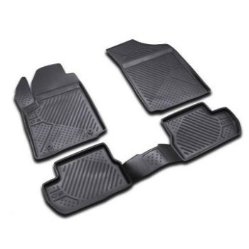 Коврики в салон для Citroen C2 '03-10, полиуретановые Element-Novline