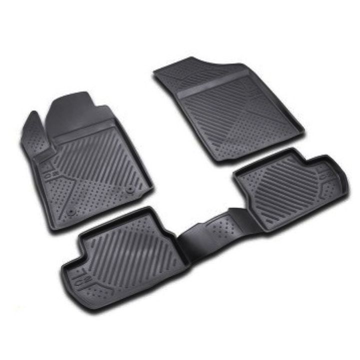 Коврики в салон для Citroen C2 '03-10, полиуретановые Element-Novline
