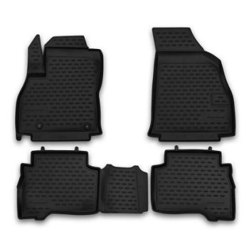Коврики в салон для Citroen Nemo '08-, полиуретановые Element-Novline