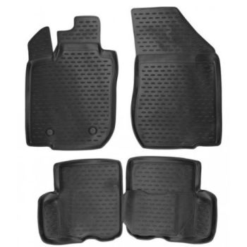 Коврики в салон для Dacia Logan MCV '06-12, полиуретановые Element-Novline