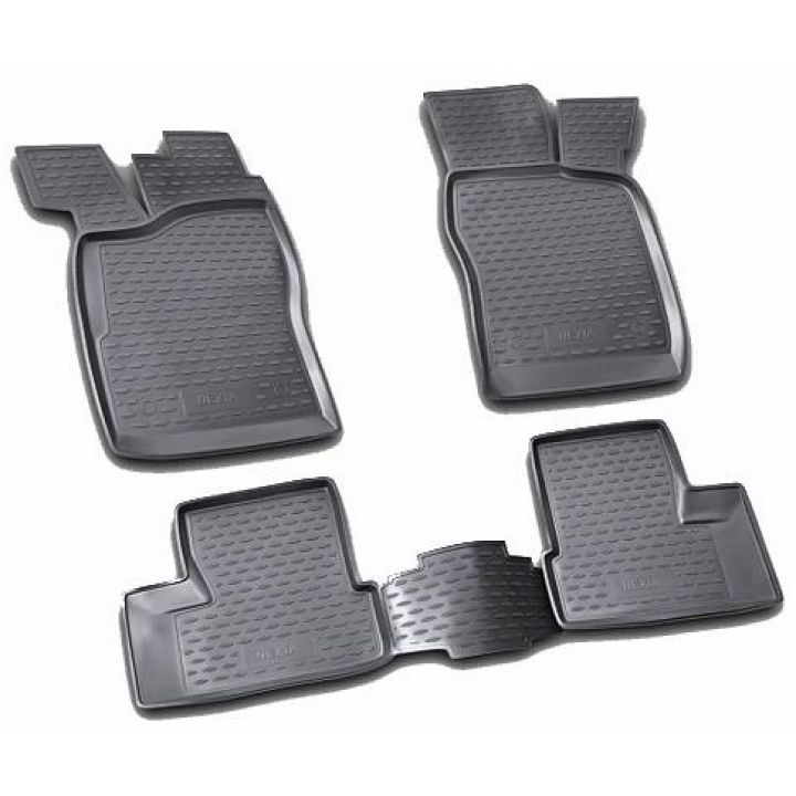 Коврики в салон для Daewoo Nexia '95-16, полиуретановые Element-Novline