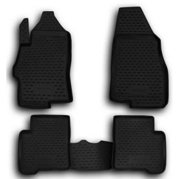 Коврики в салон для Fiat Linea '07-15, полиуретановые Element-Novline