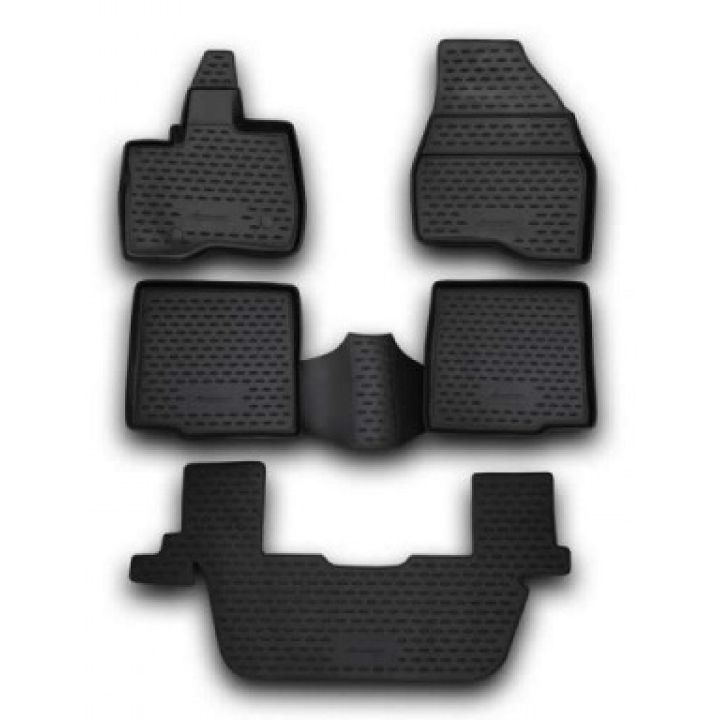 Коврики в салон для Ford Explorer '11-19, полиуретановые Element-Novline