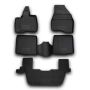 Коврики в салон для Ford Explorer '11-19, полиуретановые Element-Novline