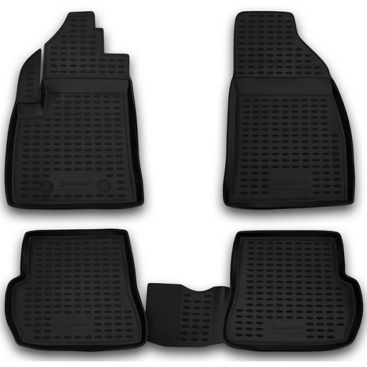 Коврики в салон для Ford Fiesta '02-09, полиуретановые Element-Novline