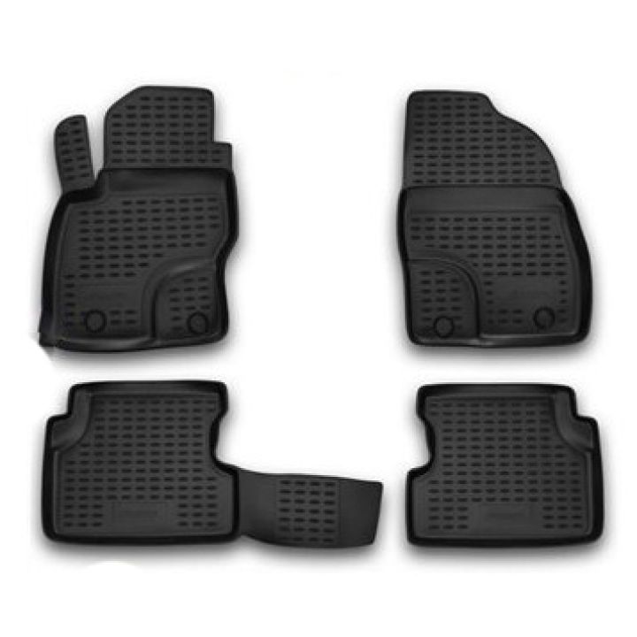 Коврики в салон для Ford Focus 2 '04-11, полиуретановые Element-Novline