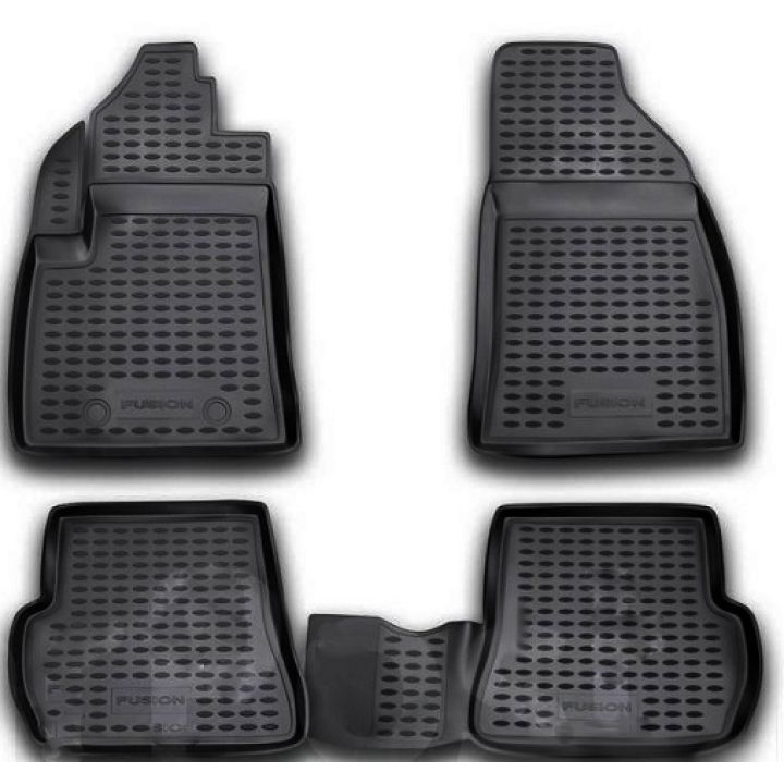 Коврики в салон для Ford Fusion '02-12, полиуретановые Element-Novline