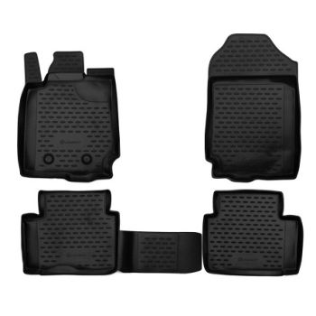 Коврики в салон для Ford Ranger T6 '11-, 2 дв., полиуретановые Element-Novline