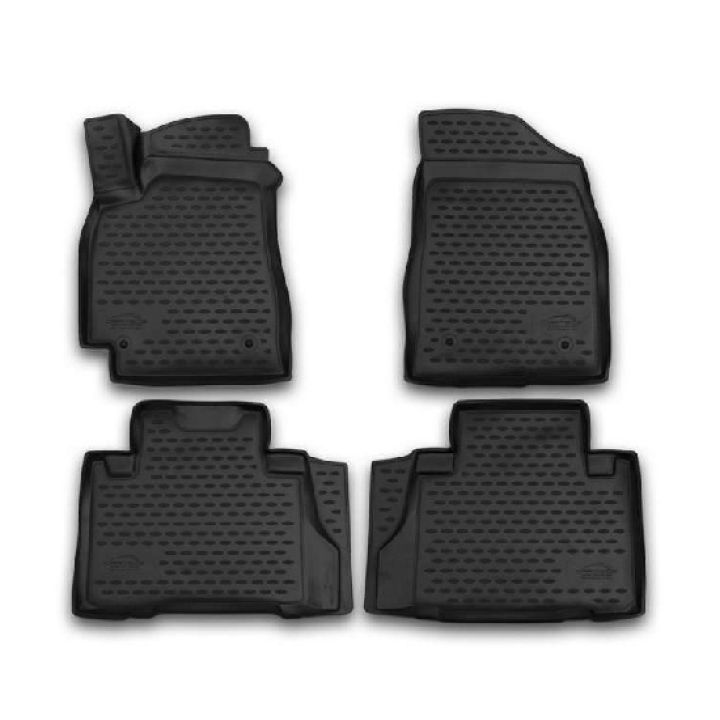 Коврики 3D в салон для Geely Emgrand X7 '13-, полиуретановые Element-Novline