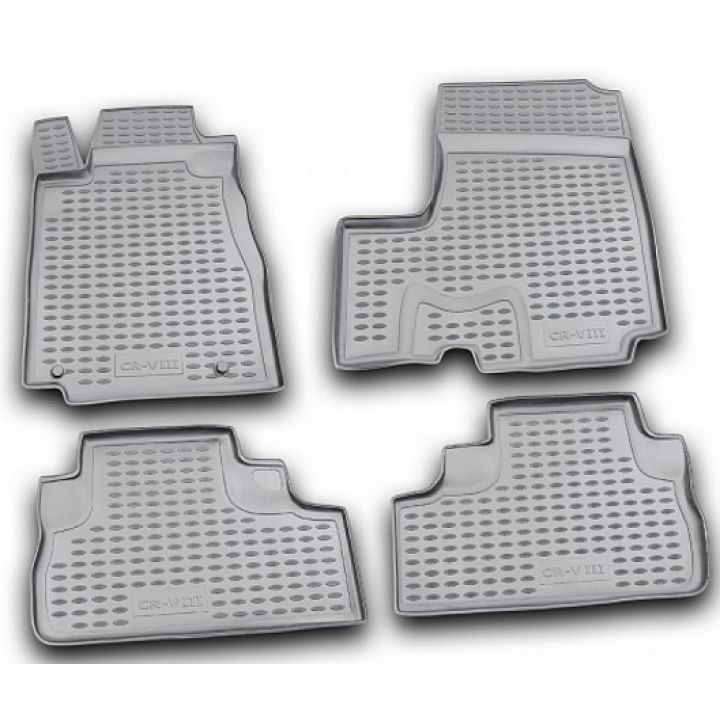 Коврики в салон для Honda CR-V '06-12, полиуретановые Element-Novline