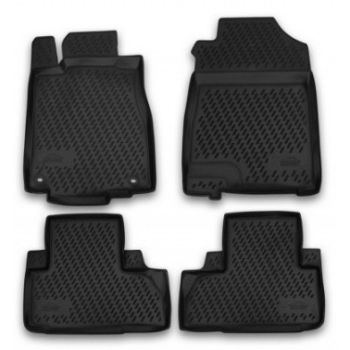 Коврики в салон для Honda CR-V '12-17, полиуретановые Element-Novline