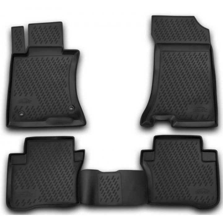 Коврики в салон для Honda Crosstour '10-15 (4WD), полиуретановые Element-Novline