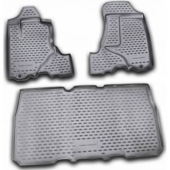 Коврики в салон для Honda Element '03-11, полиуретановые Element-Novline
