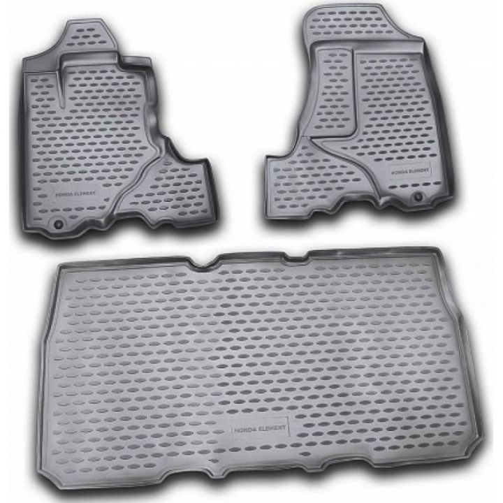 Коврики в салон для Honda Element '03-11, полиуретановые Element-Novline