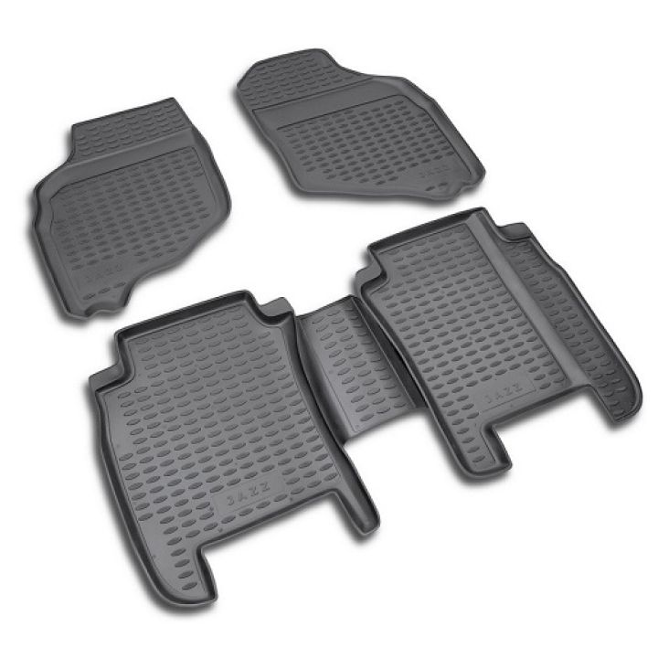 Коврики в салон для Honda Jazz '03-08, полиуретановые Element-Novline