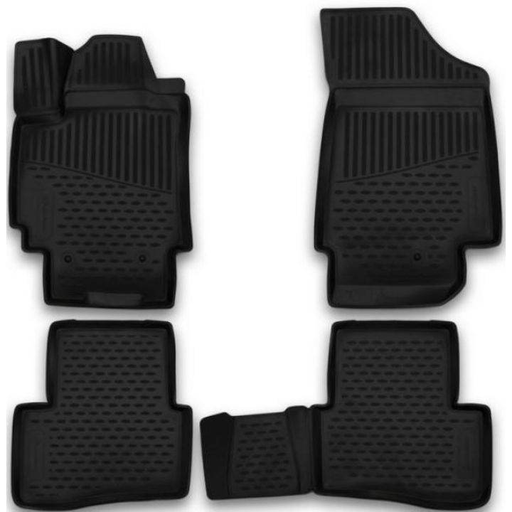 Коврики 3D в салон для Hyundai Creta '16-, полиуретановые Element-Novline