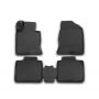 Коврики 3D в салон для Hyundai Grandeur '12-16, полиуретановые Element-Novline